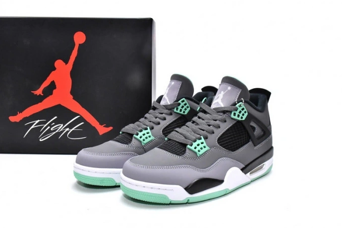 4 Air Jordan Glow Retro 308497-033 Green 0816
